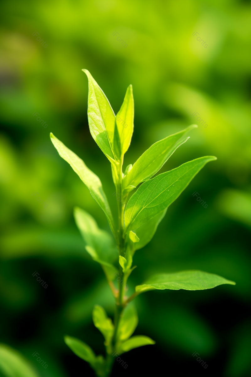 自然正在生长中的茶叶幼苗,高清,摄影图,摄影图片,图片大全,摄影图免费下载